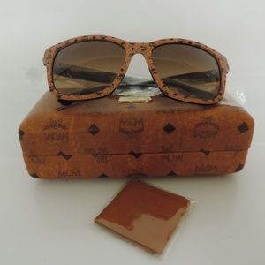 MCM 600S 208 Brown Visettos Monogram sunglasses